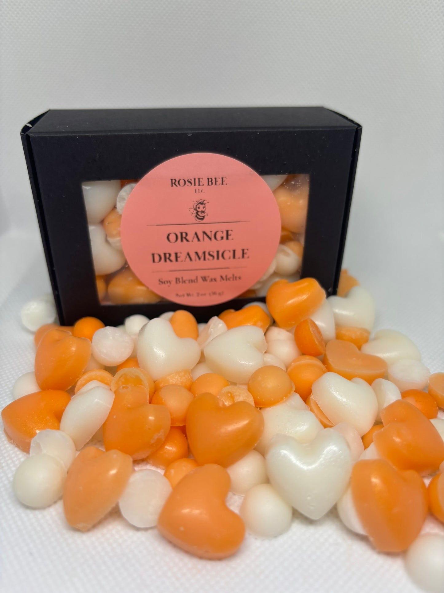 Orange Dreamsicle Soy Blend Wax Melts | Creamy Citrus Scent | Hand-Poured Wax Melts | Rosie Bee LLC